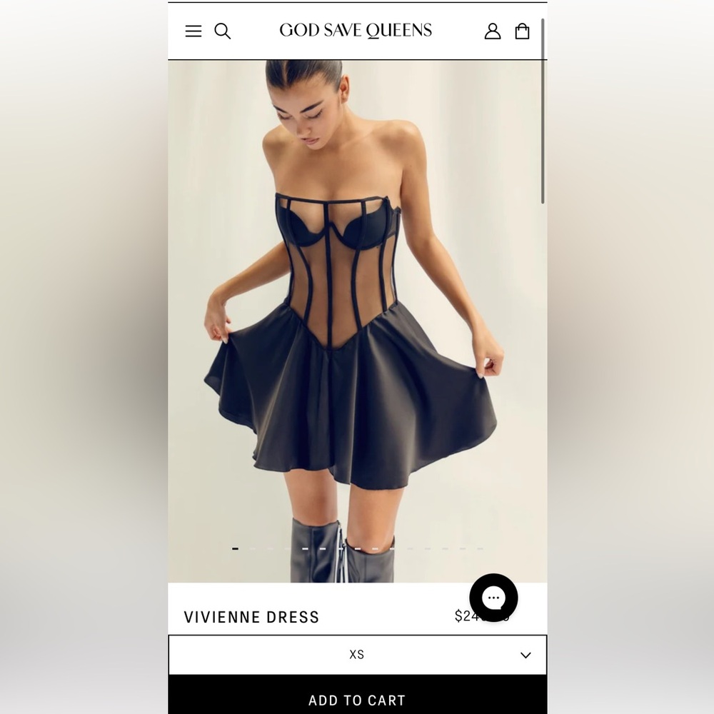 God Save Queens- VIVIENNE DRESS
